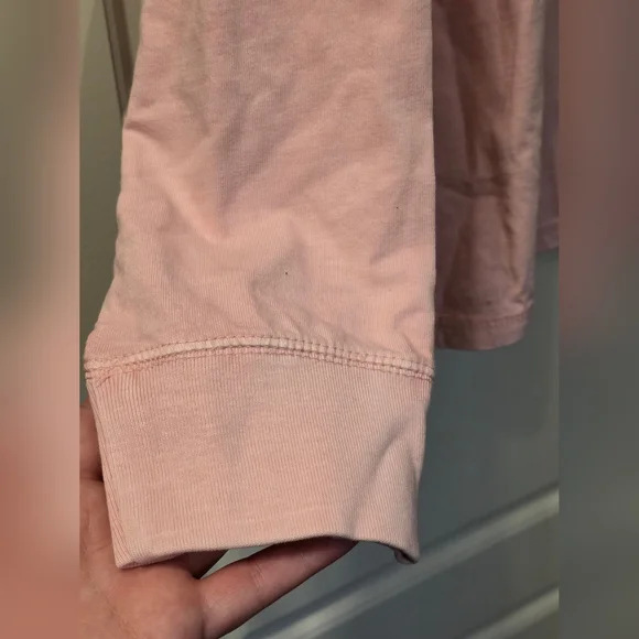 NWT Goodfellow & Co. Men's Light Pink Heavyweight Pocket T-Shirt Size L - Picture 4 of 4